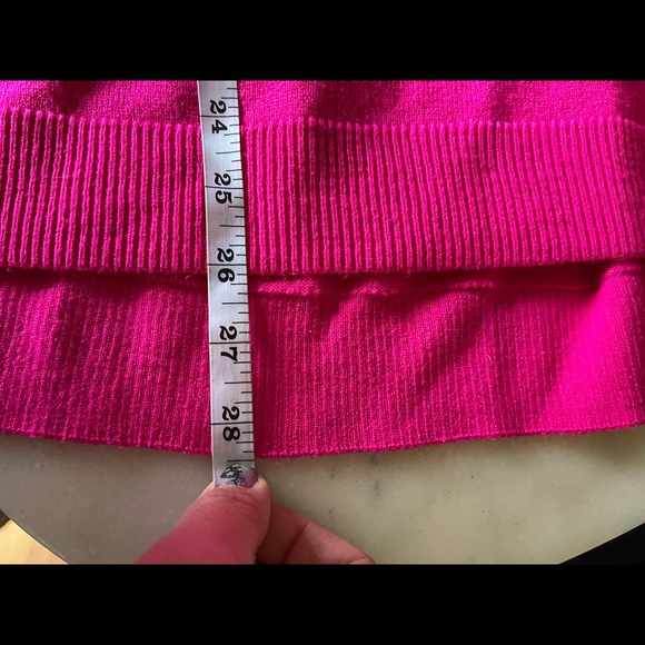 Apt 9 Hot Pink sweater - Picture 2 of 4